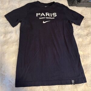 Preowned, Nike Paris Saint-Germain Navy T-Shirt, Kids M